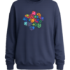 Lots of Dice Navy Blue Sweatshirt 2XL (50-52)