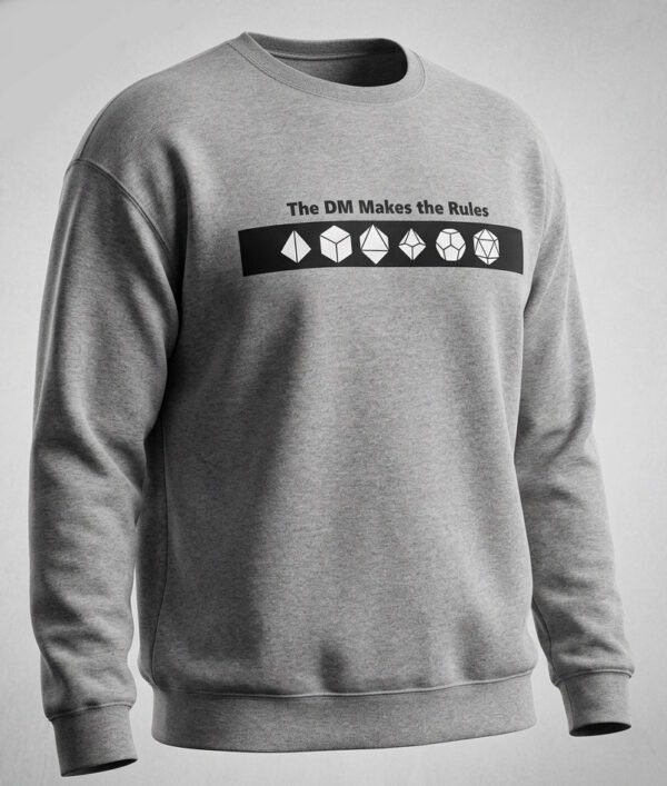 The DM Makes the Rules Dice Sweatshirt 3XL (54-56)