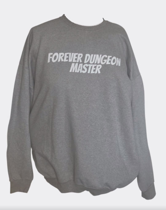 DMforever Forever Dungeon Master Sweatshirt Size 4XL(58-60)