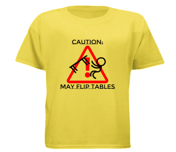 Flip Tables Child Yellow Medium(8)